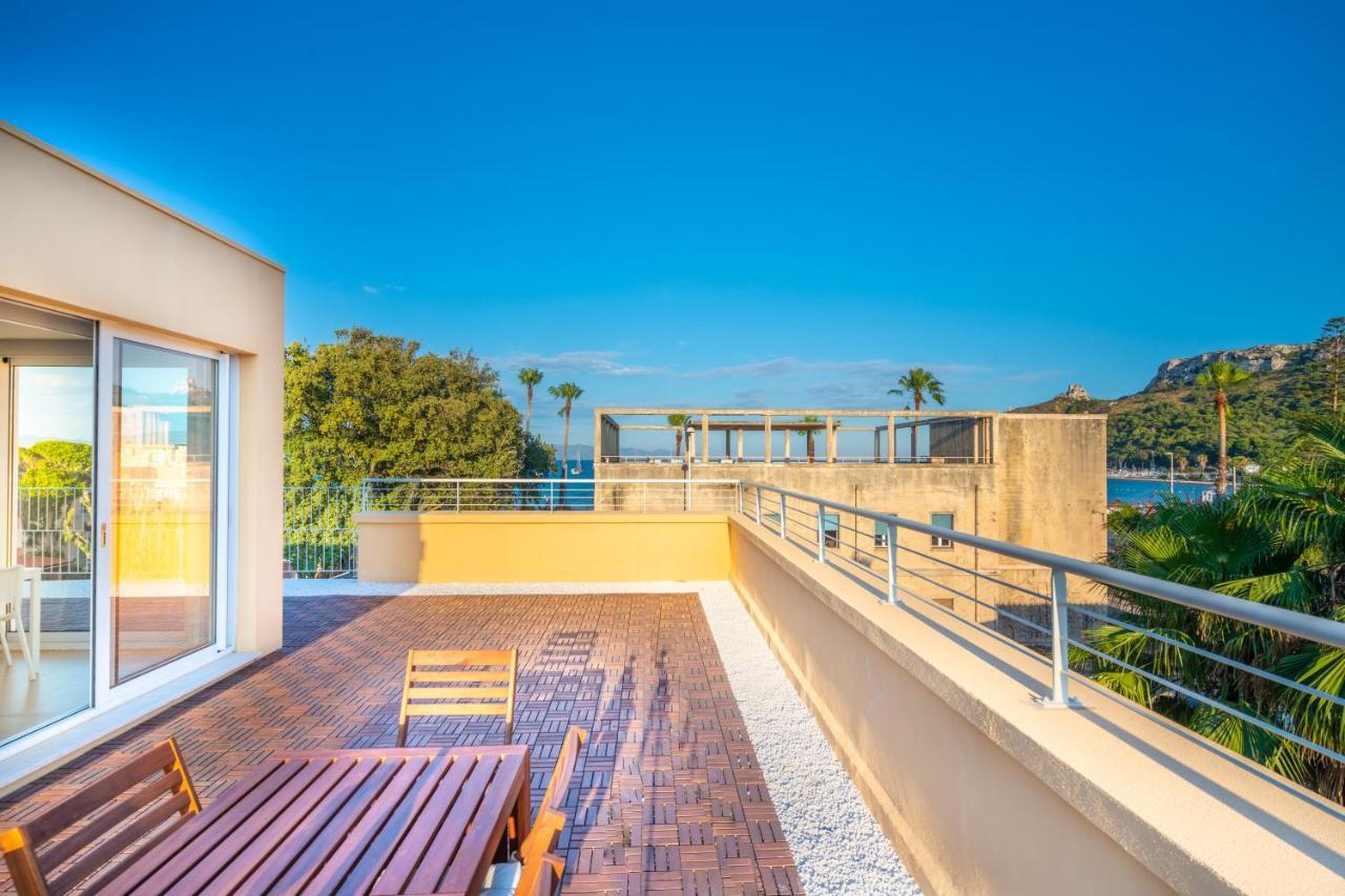 شقة Terrazza Sella Del Diavolo - Vista Mare - Wifi Ac كالياري المظهر الخارجي الصورة