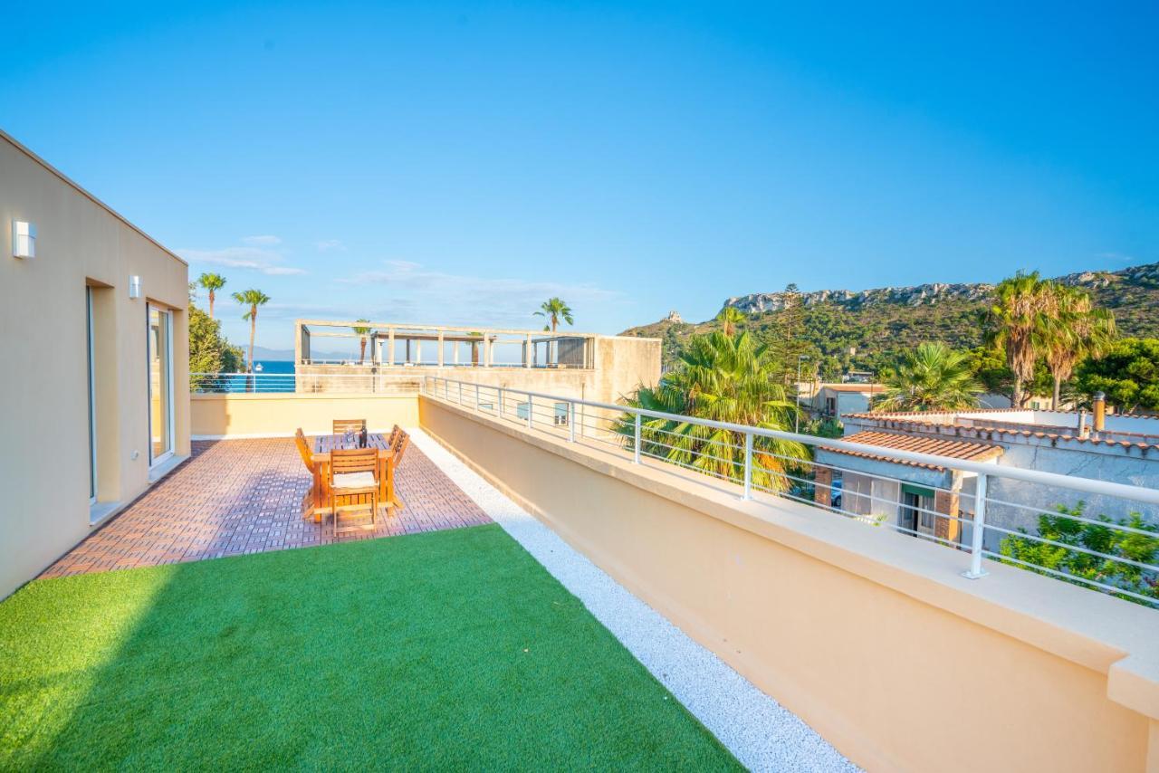 شقة Terrazza Sella Del Diavolo - Vista Mare - Wifi Ac كالياري المظهر الخارجي الصورة